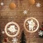 Valaistu joulukoriste "Joulupukki", akryyli koristeena hinta ja tiedot | Joulukoristeet | hobbyhall.fi