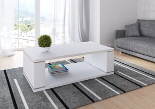 Sohvapöytä ADRK Furniture Liliana, valkoinen hinta ja tiedot | Sohvapöydät | hobbyhall.fi