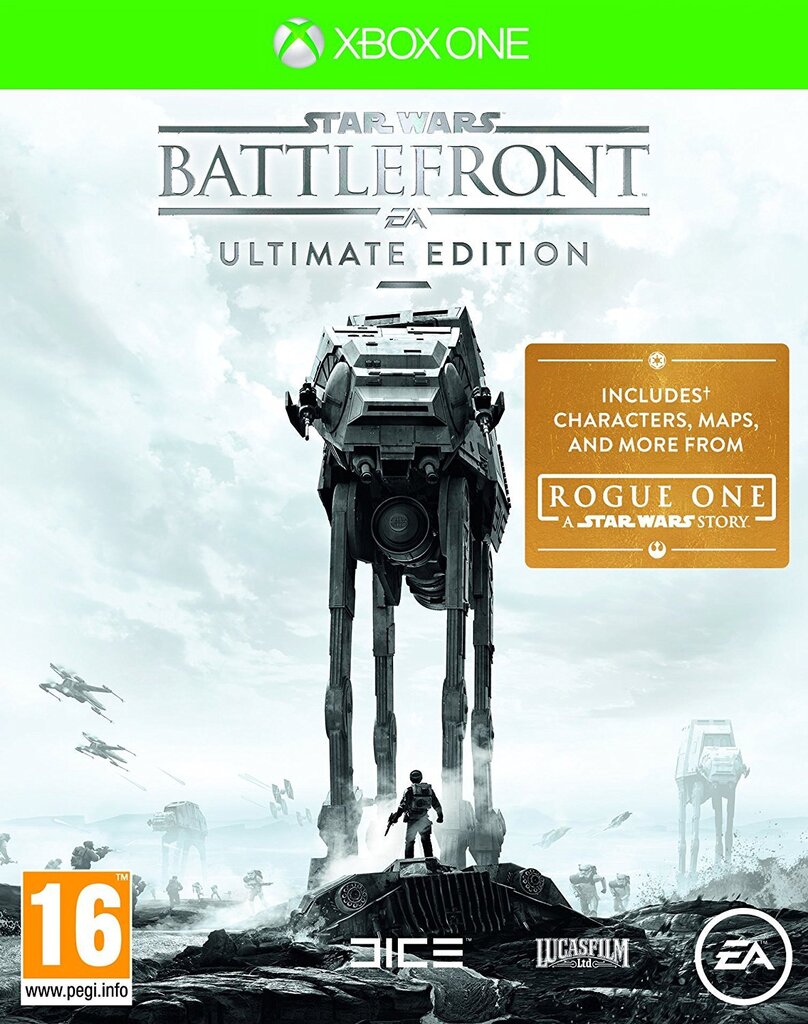 Xbox One Star Wars Battlefront Ultimate Edition hinta ja tiedot | Tietokone- ja konsolipelit | hobbyhall.fi