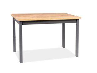 Ruokapöytä Signal Meble Adam 120 cm, tammen värinen hinta ja tiedot | Ruokapöydät | hobbyhall.fi