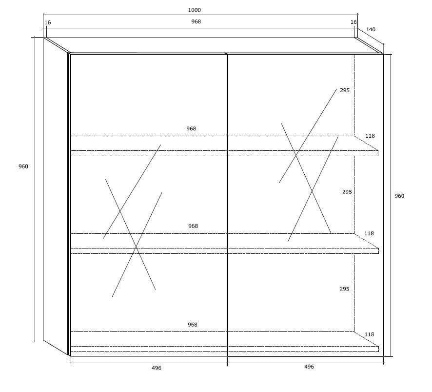 Kylpyhuoneen seinäkaappi Della, valkoinen hinta ja tiedot | Kylpyhuonekaapit | hobbyhall.fi