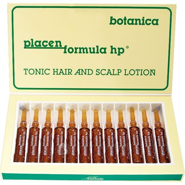 Vahvistavat istukan hiusampullit WT- Methode PLACEN FORMULA HP BOTANICA No.4 12x10 ml hinta ja tiedot | Naamiot, öljyt ja seerumit | hobbyhall.fi