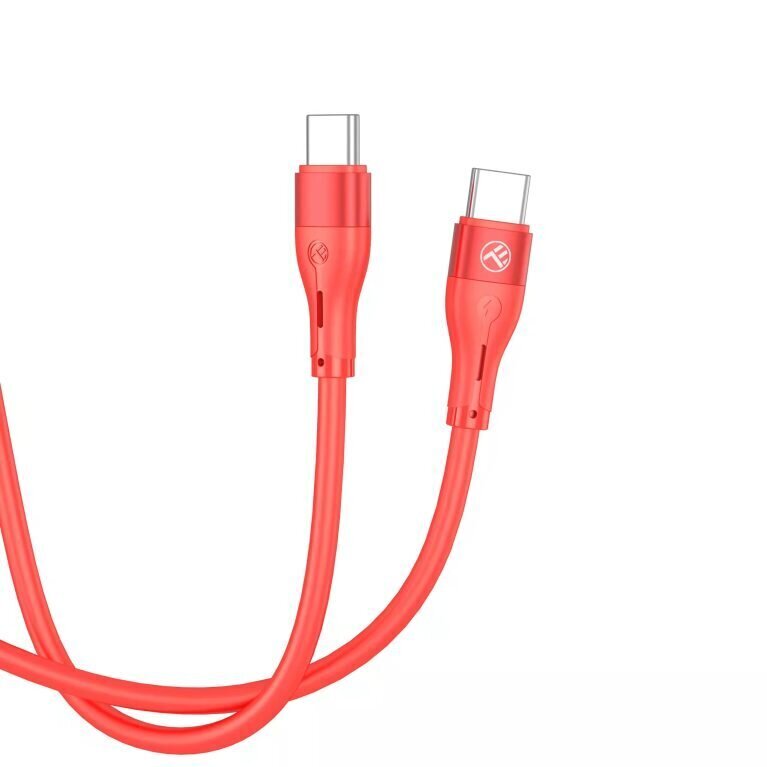 Kaapeli Tellur Silicone TLL155521, USB-C, 1 m hinta ja tiedot | Puhelinkaapelit | hobbyhall.fi