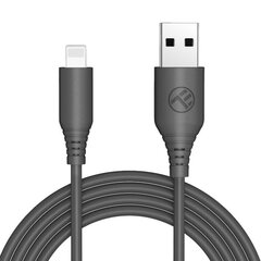 Kaapeli Tellur silikoni TLL155581, USB-A/Lightning, 1 m hinta ja tiedot | Puhelinkaapelit | hobbyhall.fi