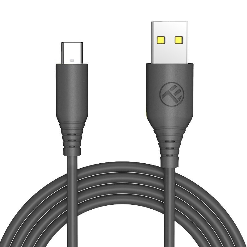 Kaapeli Tellur Silicone TLL155591, USB-A/USB-C, 1 metri hinta ja tiedot | Puhelinkaapelit | hobbyhall.fi