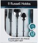 Ruokailuvälinesarja Russell Hobbs hinta ja tiedot | Ruokailuvälineet | hobbyhall.fi