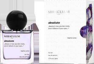 Miraculum Absolute EDP naiselle 50 ml hinta ja tiedot | Miraculum Hajuvedet ja tuoksut | hobbyhall.fi