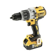 DeWalt iskuporakone akulla DCD996P2, harjaton, 18V / 5.0Ah hinta ja tiedot | Akkuporakoneet ja ruuvinvääntimet | hobbyhall.fi