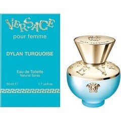 Hajuvesi Versace Dylan Turquoise EDT naisille, 50 ml hinta ja tiedot | Naisten hajuvedet | hobbyhall.fi