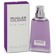 Köln Thierry Mugler Run Free EDC naisille / miehille, 100 ml hinta ja tiedot | Naisten hajuvedet | hobbyhall.fi