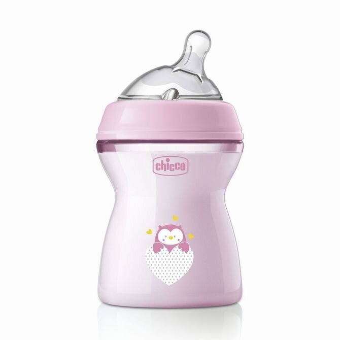 Chicco-tuttipullo, 2 kk+, 250 ml hinta ja tiedot | Tuttipullot ja tarvikkeet | hobbyhall.fi