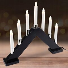 Adventin kynttilänjalka, 7 LED hinta ja tiedot | Joulukoristeet | hobbyhall.fi