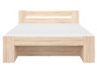 Sänky BRW Nepo Plus LOZ3S 160x200 cm, tammen väri hinta ja tiedot | Sängyt | hobbyhall.fi