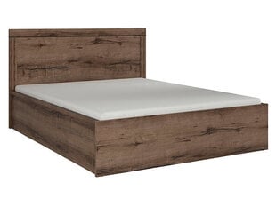 Sänky BRW Balin 160x200 cm, tummanruskea hinta ja tiedot | Sängyt | hobbyhall.fi