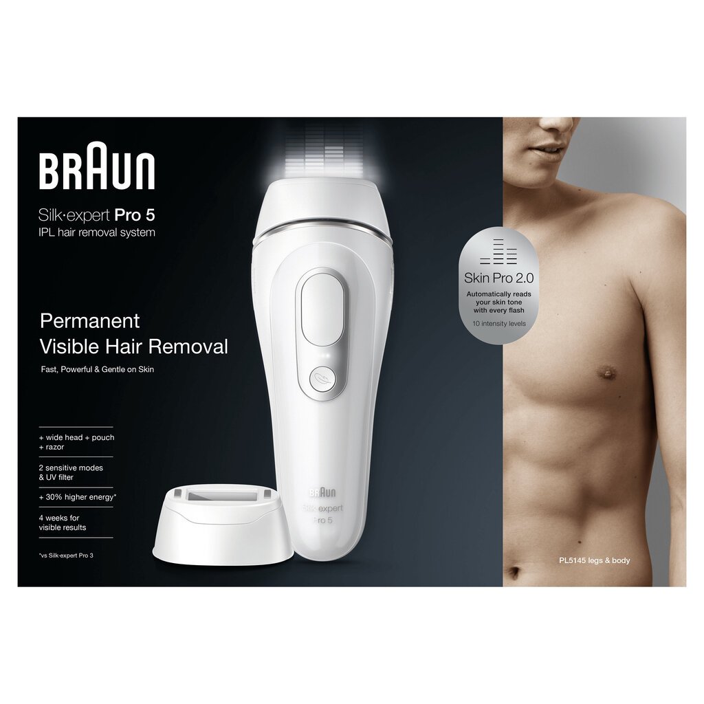 Braun Silk-Expert Pro 5 PL5145 Epilaattori. hinta ja tiedot | Epilaattorit ja karvanpoistolaitteet | hobbyhall.fi