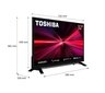 Toshiba 32" Full HD Android TV 32LA2B63DG hinta ja tiedot | Televisiot | hobbyhall.fi