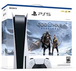 Sony Playstation 5 Blu-ray Edition + God of War: Ragnarök hinta ja tiedot | Pelikonsolit | hobbyhall.fi