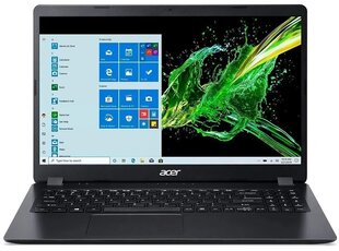 Acer Aspire 3 A315-56, 15.6'' FHD, i3, 8/256GB, SWE - NX.HT8EL.004 kaina ir informacija | Kannettavat tietokoneet | hobbyhall.fi