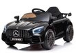 Sähköauto Mercedes AMG GT R, musta hinta ja tiedot | Lasten sähköautot | hobbyhall.fi