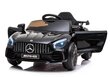 Sähköauto Mercedes AMG GT R, musta hinta ja tiedot | Lasten sähköautot | hobbyhall.fi