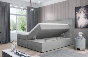 Sänky NORE Meron 01, 180x200 cm, vaaleanruskea hinta ja tiedot | Sängyt | hobbyhall.fi