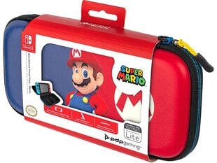 PDP Nintendo Switch Mario Slim Travel Deluxe case hinta ja tiedot | PDP Tietokoneet ja pelaaminen | hobbyhall.fi