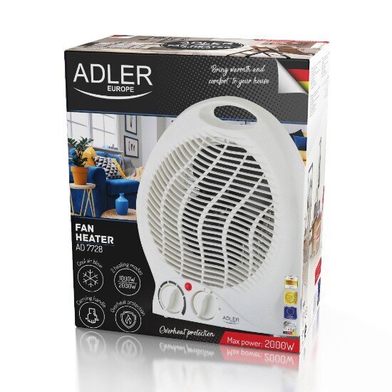 ADLER AD 7728 Lämpöpuhallin hinta ja tiedot | Lämmittimet | hobbyhall.fi