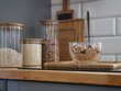 Säilytyspurkki, 10 x 17 cm, lasi / bambu hinta ja tiedot | Elintarvikkeiden säilytysastiat | hobbyhall.fi
