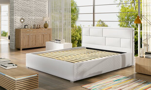 Latina MD -sänky, 140 x 200 cm, valkoinen hinta ja tiedot | Sängyt | hobbyhall.fi