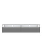 TV-taso Selsey Rednaw 140 LED, harmaa/valkoinen hinta ja tiedot | TV-tasot | hobbyhall.fi