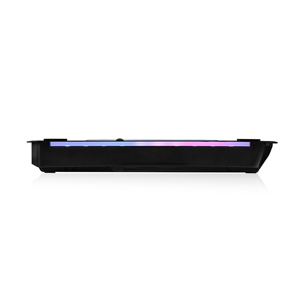 Modecom Comfort CF18 RGB -jäähdytysalusta kannettavalle tietokoneelle hinta ja tiedot | Kannettavien tietokoneiden lisätarvikkeet | hobbyhall.fi