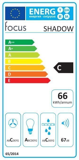 Focus Shadow 35 hinta ja tiedot | Liesituulettimet | hobbyhall.fi