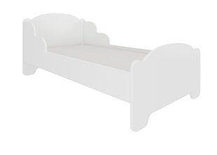 Lasten sänky ADRK Furniture Amadis 144, 140x70 cm, valkoinen hinta ja tiedot | Lastensängyt | hobbyhall.fi