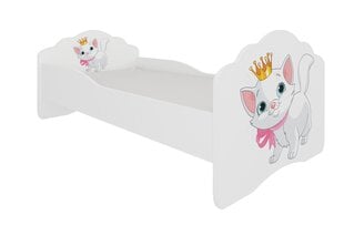 Lasten sänky ADRK Furniture Casimo Cat, 140x70cm hinta ja tiedot | Lastensängyt | hobbyhall.fi