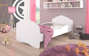 Lasten sänky ADRK Furniture Casimo White, 160x80cm hinta ja tiedot | Lastensängyt | hobbyhall.fi