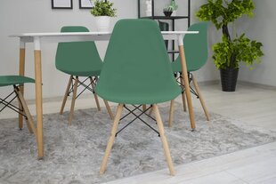 Osa-tuoli, vihreä hinta ja tiedot | Ruokapöydän tuolit | hobbyhall.fi