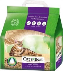 Cats Best Nature Gold -puupelletti kissalle, 10 l / 5 kg hinta ja tiedot | Kissanhiekka | hobbyhall.fi