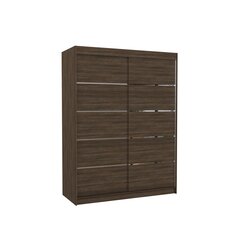 Kaappi ADRK Furniture Luft, ruskea hinta ja tiedot | Kaapit | hobbyhall.fi