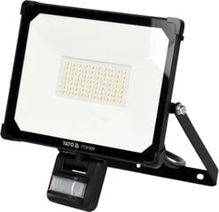 SMD LED-valaisin liiketunnistimella 50W 5000lm Yato (YT-81829) hinta ja tiedot | Taskulamput ja valonheittimet | hobbyhall.fi