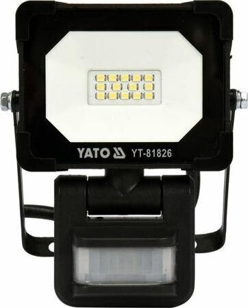 SMD LED-valaisin liiketunnistimella 10W 900lm Yato (YT-81826) hinta ja tiedot | Taskulamput ja valonheittimet | hobbyhall.fi