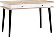 Pöytä Meblocross Dolce Dol-02, tammi/musta hinta ja tiedot | Tietokonepöydät ja työpöydät | hobbyhall.fi