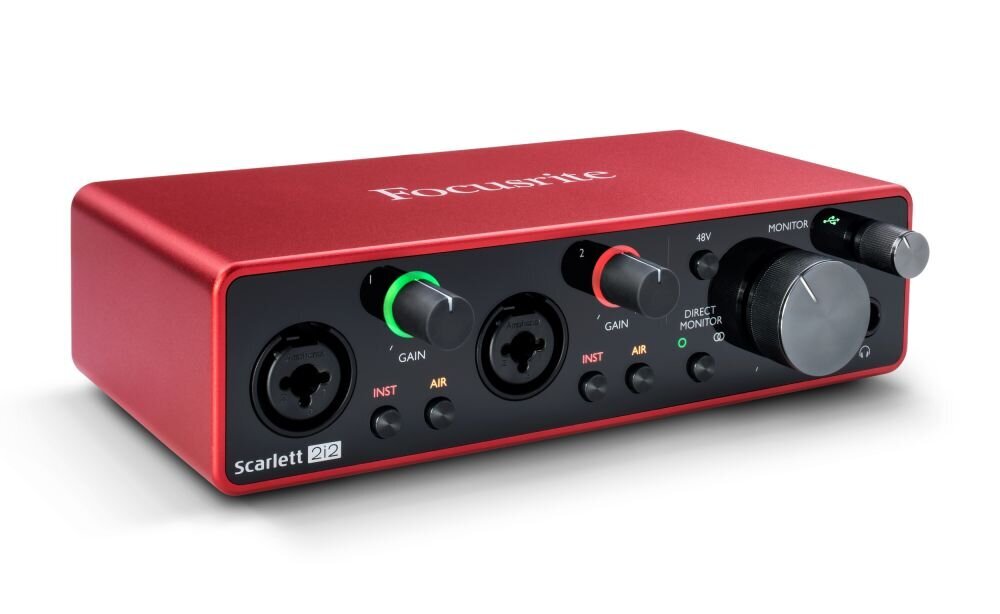 Focusrite Scarlett 2i2 -äänikortti, hinta ja tiedot | Äänikortit | hobbyhall.fi