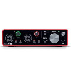 Focusrite Scarlett 2i2 -äänikortti, hinta ja tiedot | Äänikortit | hobbyhall.fi