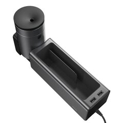 Metallinen käsinojakonsolin järjestäjä Baseus Deluxe dual USB musta CRCWH-A01 hinta ja tiedot | Lisätarvikkeet autoiluun | hobbyhall.fi
