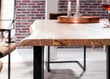 Tische ruokapöytä, 100 x 220 cm, ruskea hinta ja tiedot | Ruokapöydät | hobbyhall.fi