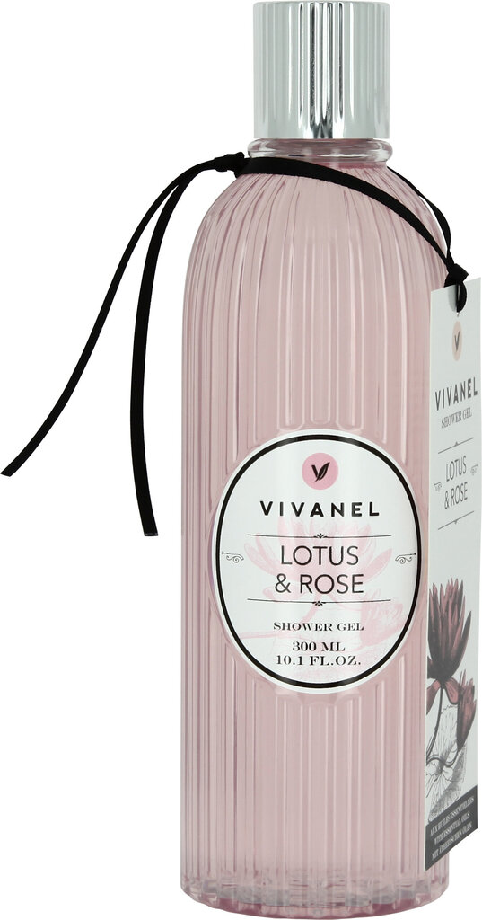 Suihkugeeli Vivanel Lotus & Rose, 300 ml hinta ja tiedot | Suihkusaippuat ja suihkugeelit | hobbyhall.fi