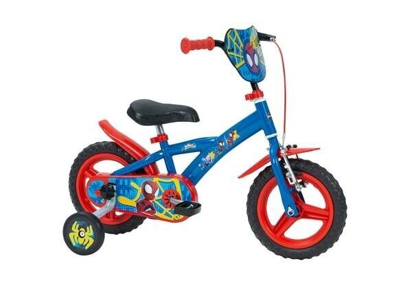 Lasten pyörä Huffy Spider-Man 12" Bike, sininen/punainen hinta ja tiedot | Polkupyörät | hobbyhall.fi