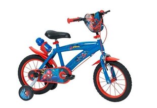 Lasten pyörä Huffy Spider-Man 14", sininen/punainen hinta ja tiedot | Polkupyörät | hobbyhall.fi