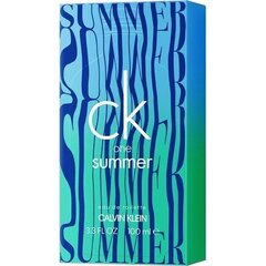 Calvin Klein CK One Summer 2021 EDT unisex 100 ml hinta ja tiedot | Naisten hajuvedet | hobbyhall.fi