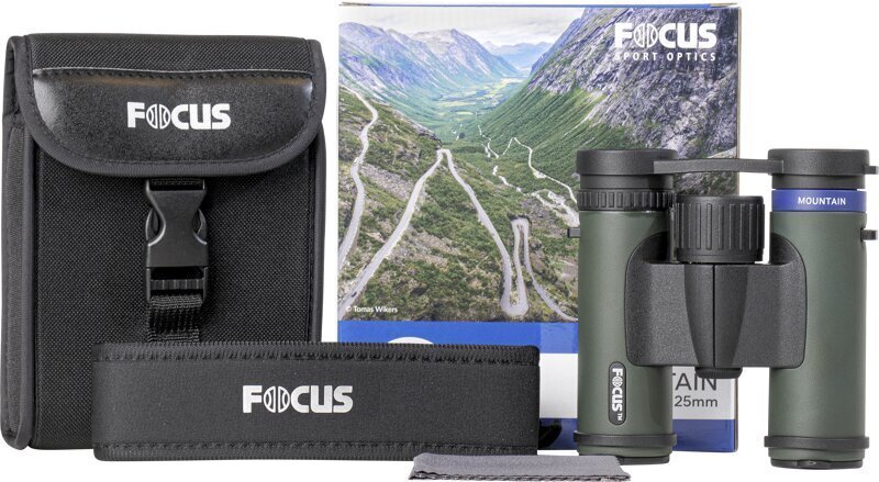 Focus Mountain 8x25, vihreä hinta ja tiedot | Kiikarit | hobbyhall.fi
